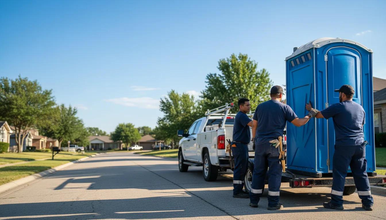 Portable Toilet Rental in Gonzales, TX near me